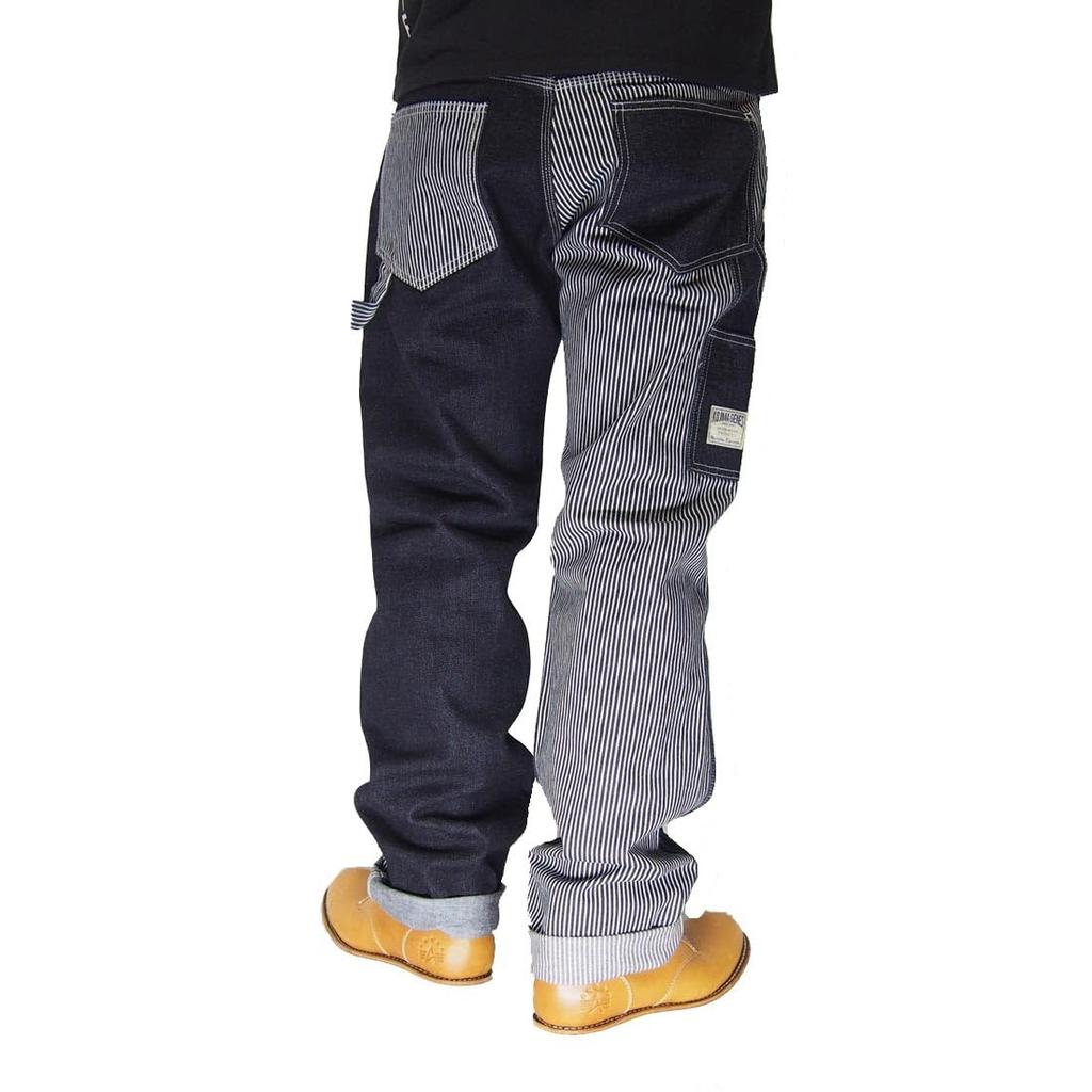 Kojima Jeans KOJIMA GENES Work in Multi-Combo Pants, Jeans/Denim/One Wash/Made Japan/RNB-1084D-Hickory Indigo-36