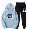 Mens Casual Tracksuit Hoodie Set Sportswear Campus Style Long Sleeve Fall Season