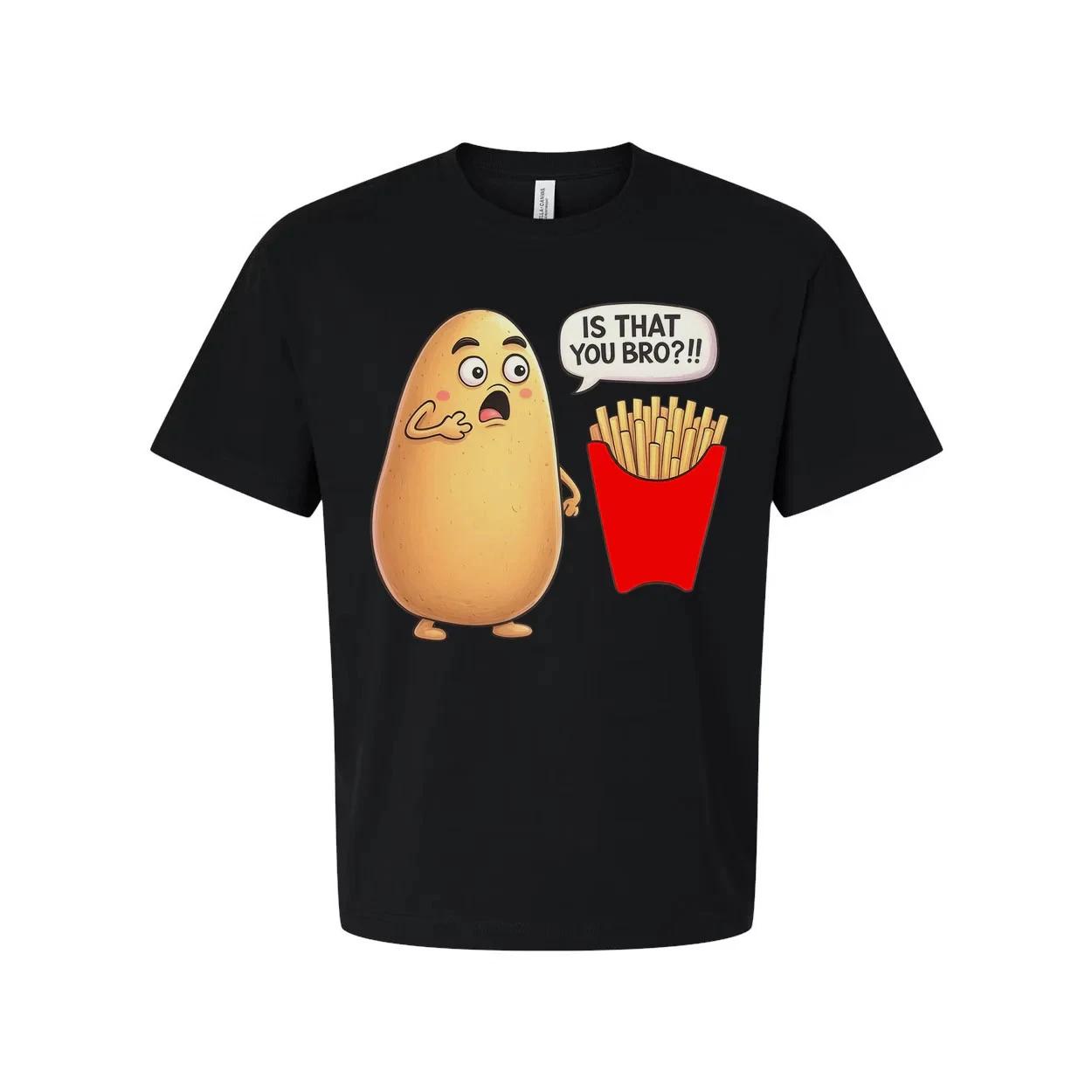 Is That You Bro Potato Unisex T Shirt Funny Graphic Tee M