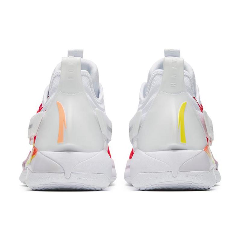 Anta GH3 Basketball Shoes Men's Low Top White/Red/Purple Sneakers 112241103-7