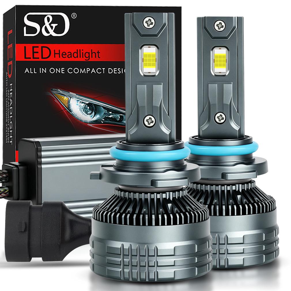 2Pcs H7 H4 Led Headlight Bulbs 6000K H1 H3 H8 H11 Led 9005 HB3 9006 HB4 Auto Lamp 9012 Hir2 High Power 140W 60000LM Canbus CSP Chips Headlamp