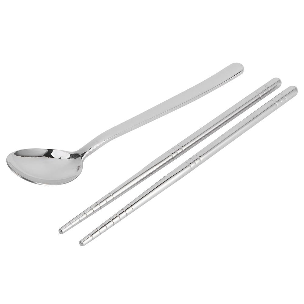 4-Compartment Portable Bento Box Includes Spoon & Chopsticks Food Storage Container  Work Use