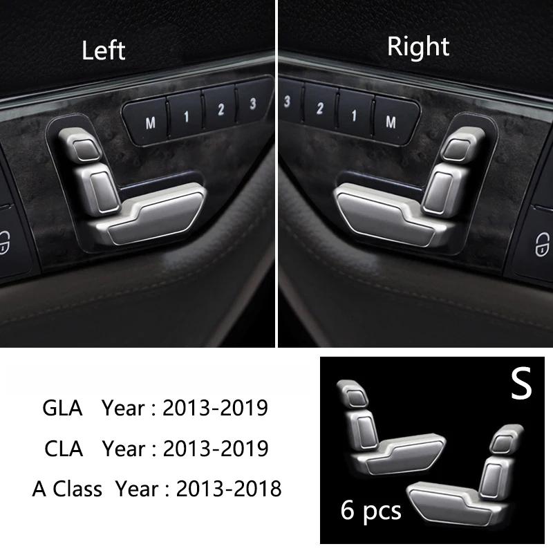 Para Mercedes Benz Classe A CLA GLA W176 C117 Cinzeiro da Consola Central do Carro Caixa de Câmbio Porta Copos Capa Tira de Acabamento Moldura