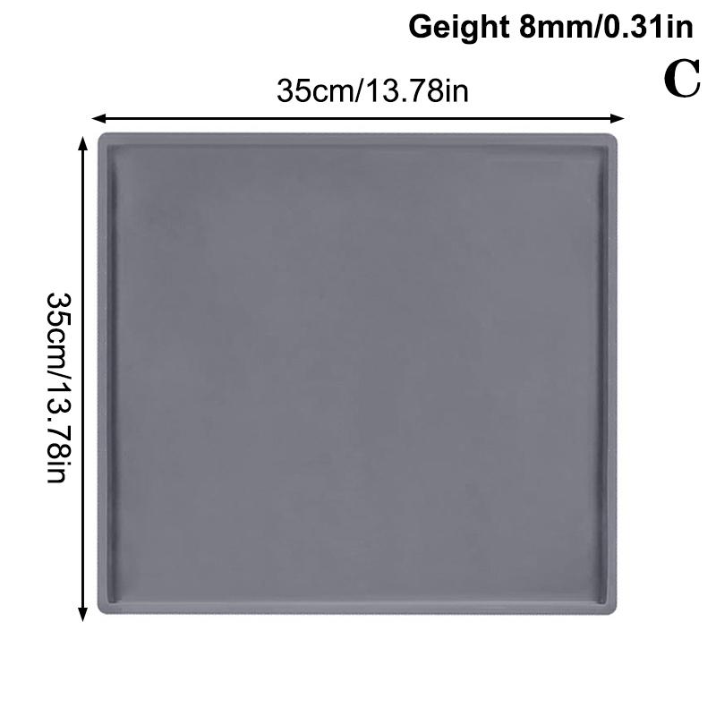 1 st Multifunktionell Silikon Tårtrulle Matta Non-Stick Bakplåt Bricka Form Målad Pad Konditori Schweizisk Rulle Bakform Verktyg