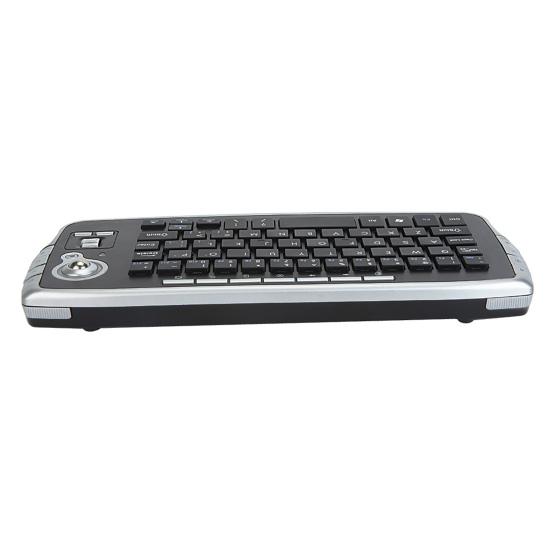 Wireless Keyboard Ergonomic Multifunctional Backlight Function 78 Keys 2.4G Mini Keyboard with Trackball