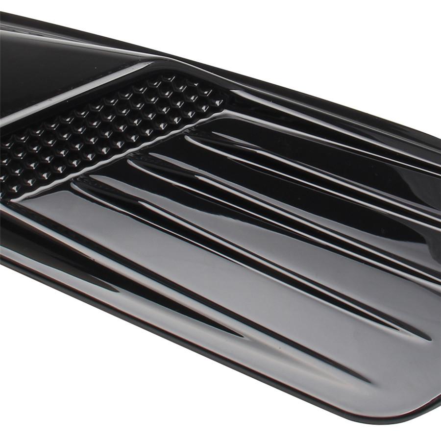 2KS Univerzální autopříslušenství Dekorativní přívod vzduchu Kapota Větrací otvor Kryt kapoty Pro Ford Mustang 2015-2017