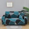 Four Seasons Milk Silk Elastic Sofa Cover - Single/Double Person, All-Inclusive Printed Design