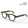 Johnny Depp Lemtosh Glasses Frame Men Women Luxury Brand Vintage Computer Goggles Acetate Glasses Frame Transparent Lens Box