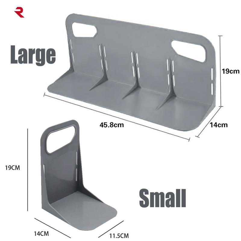 Car Trunk Organizer Holder Multifunctional Storage Fixed Rack Auto Stowing Tidying Plastic Baffle Solid Baffle Back Trunk Fixed