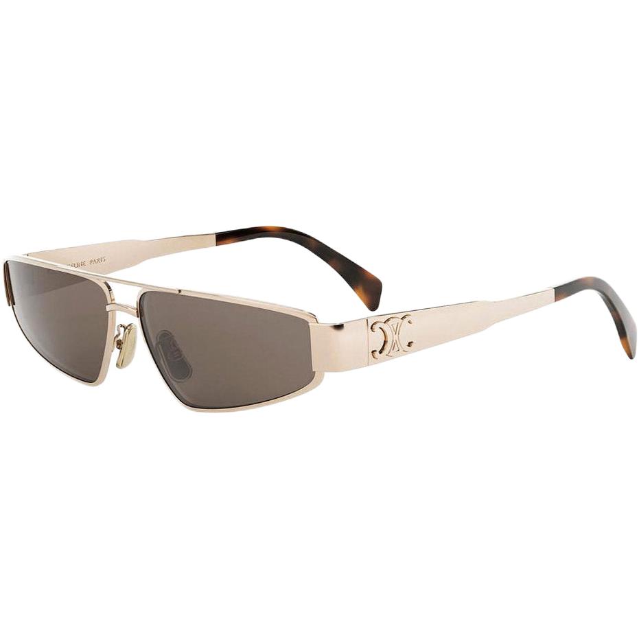 

Celine Full Frame Design Rectangular Sunglasses Women sunglasses Tortoiseshell CL40318U 59,Tortoiseshell