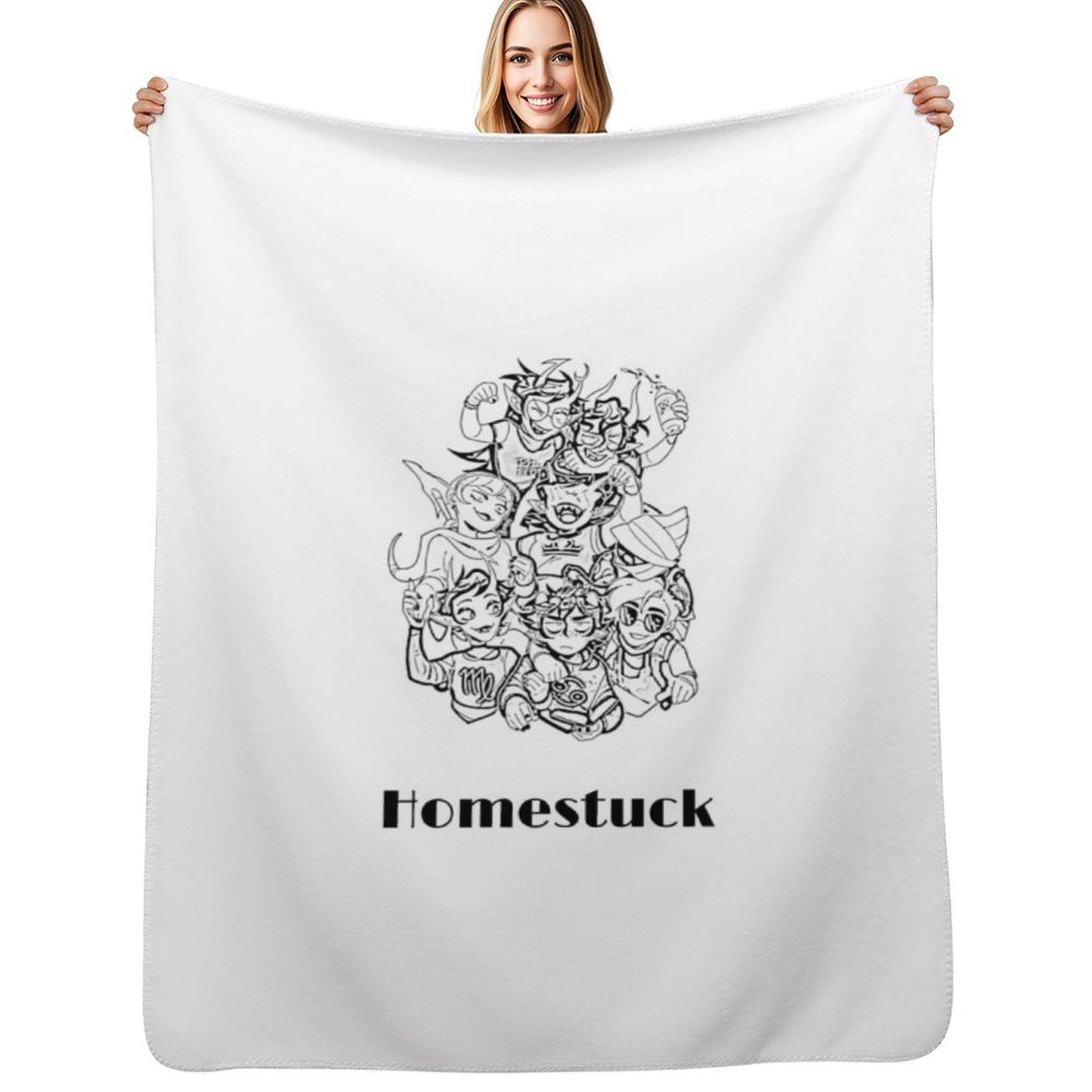 

homestuck mates Throw Blanket Compact Warm Blanket for Car Road Trip 75x100cm