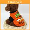 Vêtements pour animaux de compagnie pour Halloween, imprimés de dessins animés de qualité supérieure pour chiots et chatons élégants