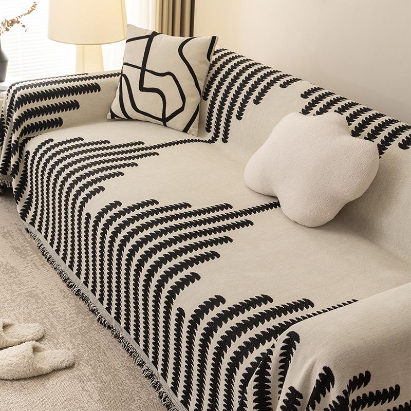 Chenille Sofa Cushion Nordic Simple High Sense Four Seasons Universal Non-Slip Ins Style Sofa Towel All-Inclusive Full Cover Cloth