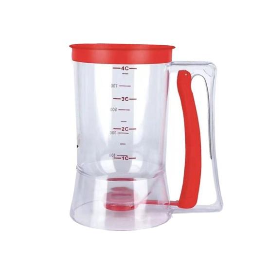 

Batter Funnel Separator BPA-Free Safe Sealing Precise Materials Leak-Proof Measurement 46026 Cups Integrated Baking Funnel