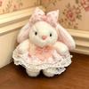 Bambola Coniglio Peluche Con Vestito Rimovibile Per Bambine Decorazione Stanza dei Giochi