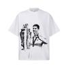 Cristiano Ronaldo Retro Distressed Heavyweight Cotton T-Shirt