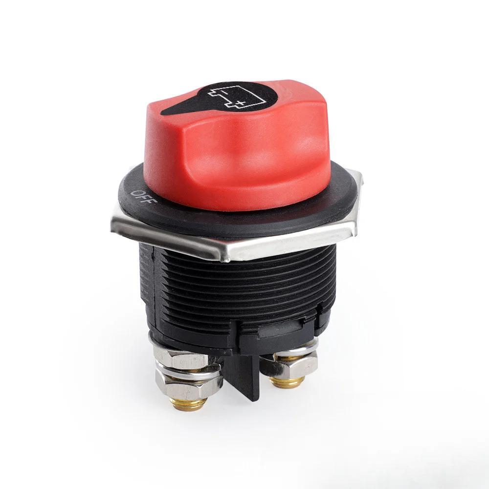 DC 12V 50A 100A 200A 300A Car Rally Battery Switch Disconnecter Power Isolator Cut Off Switch Kit For Truck Car Motorcycle Boat