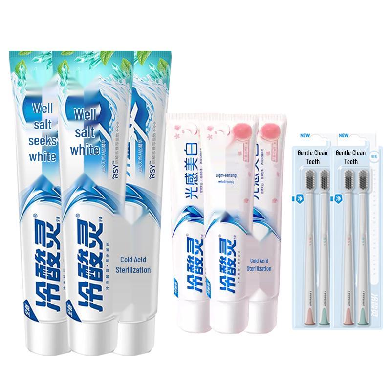 Cold Acid Ling Toothpaste & Brush Family Pack