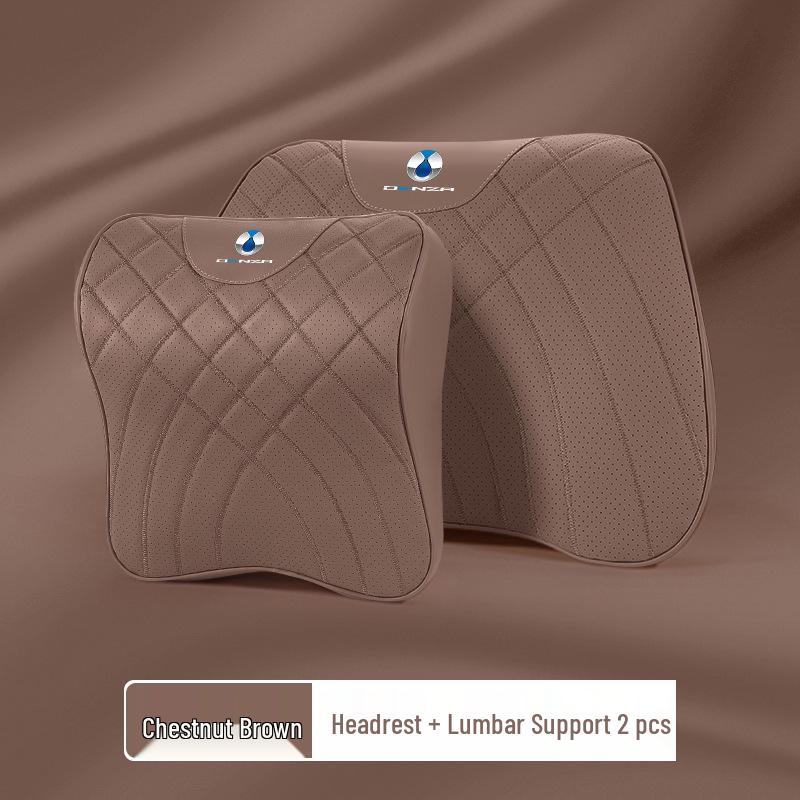 Enhanced Headrest & Lumbar Support for Denza D9 - Car Driving Comfort Kit