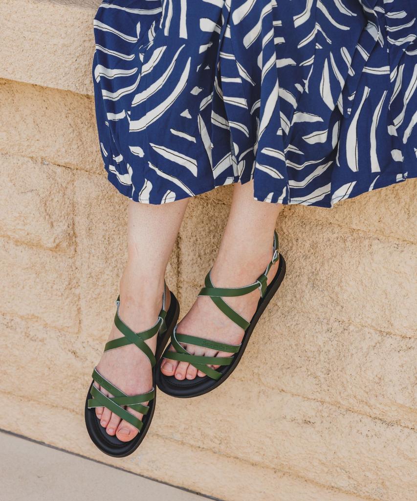 Jesus On The Water Jesus Sandal Negev Cowhide Strap Sandals 2Cm -Jow108 (4Color) (B Type)