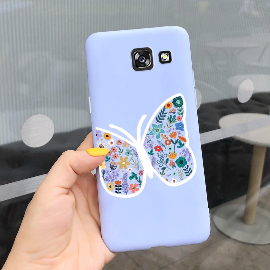 A5 2016 Case For Samsung Galaxy A5 2017 Cover A520 SM-A520F Popular Flower Shockproof Bumper For Samsung A5 2016 A510 Soft Funda