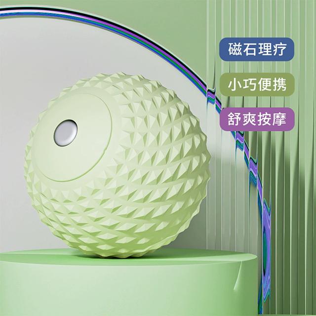 

6.5CM Fitness Massage Balls Deep Tissue Muscle Knot Release Tool For Arm Back Legs Body Fitness Massage зелёный