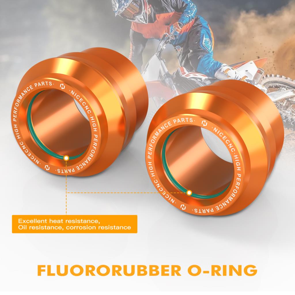 NICECNC 22MM/25MM Front Rear Wheel Spacers Hub Collars For Husqvarna TC125 TC250 TX300 FC350 FC250 FC450 FX350 FX450 2017-2022