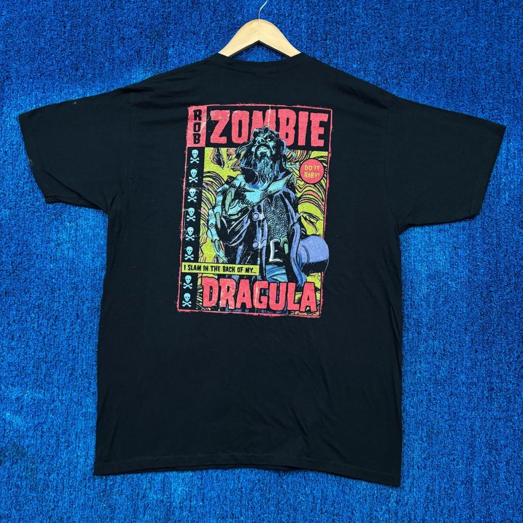 Rob Zombie Dragula Comic Book Hellbilly Deluxe Album Tee 2XL Unisex T-Shirt