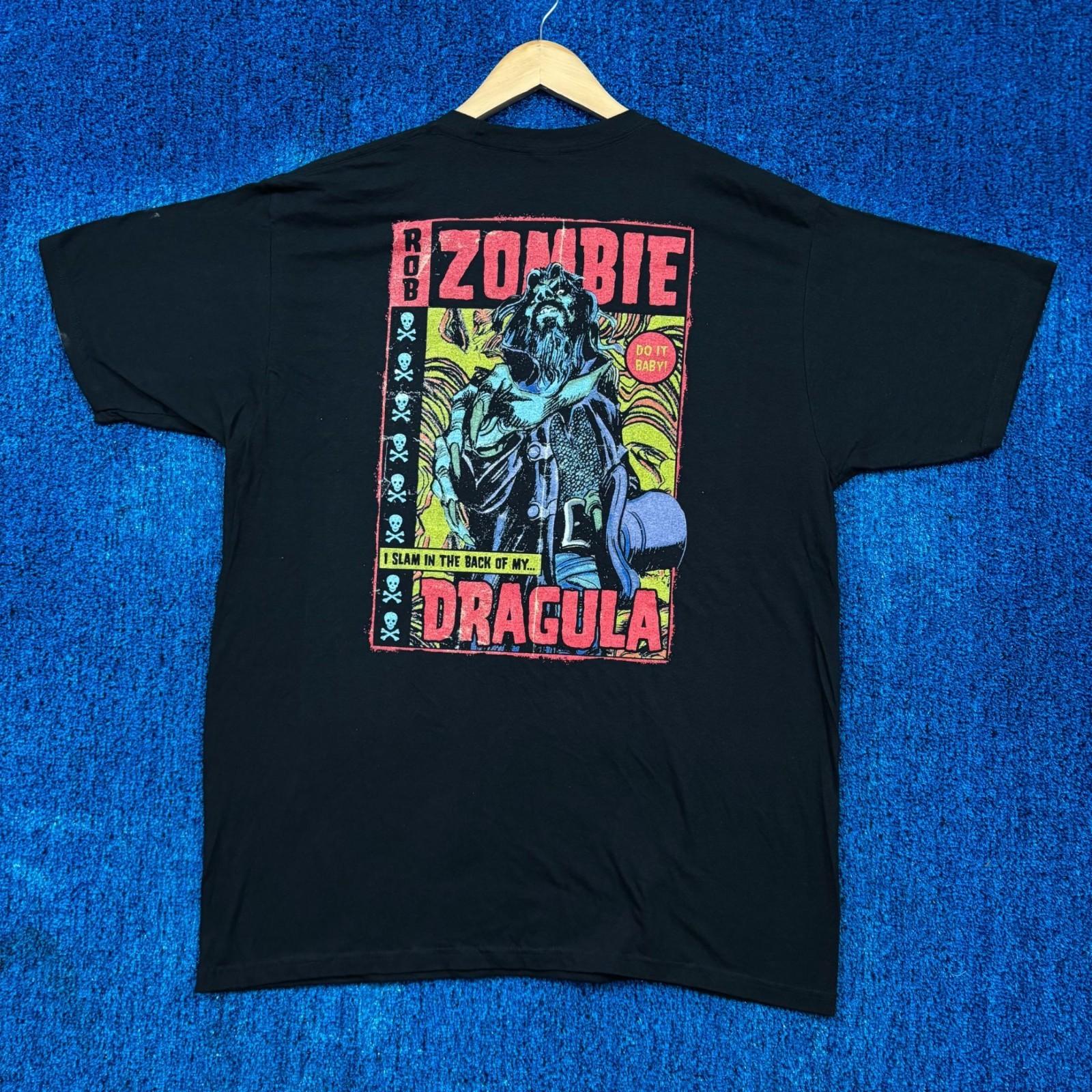 Rob Zombie Dragula Comic Book Hellbilly Deluxe Album Tee 2XL Unisex T-Shirt XXXL