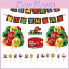 Super Mario Geburtstagsparty Dekorations-Anzug-Set mit bunten Ballons und Banner