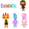 Elemental Plush Toys From The Crazy Element City