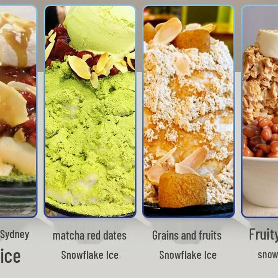 Korean Style Automatic Snow Ice Maker – Commercial Cotton Ice Machine for Desserts