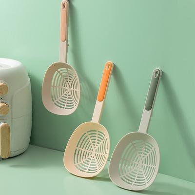 Leaky Spoon Colino per gnocchi da cucina di qualità alimentare resistente alle alte temperature Pasta Grande Leaky Spoon Manico lungo Paletta per scolare