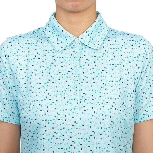 Zipore Golfwear Women S Collar ShorT Sleeve T ShirT Glp000015 Dbrk