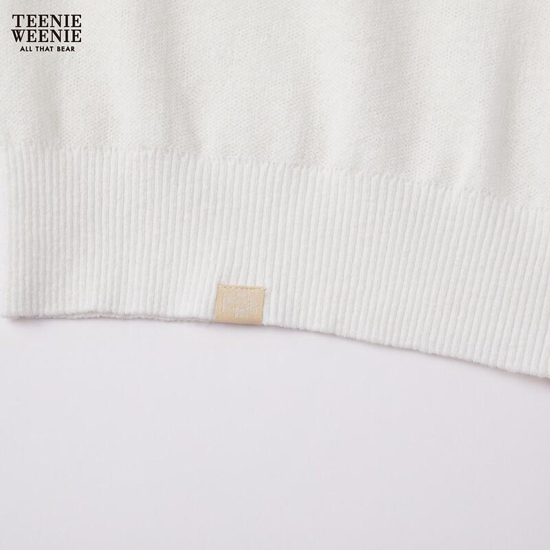 Teenie Weenie Women's Bear Letter Knit Cardigan