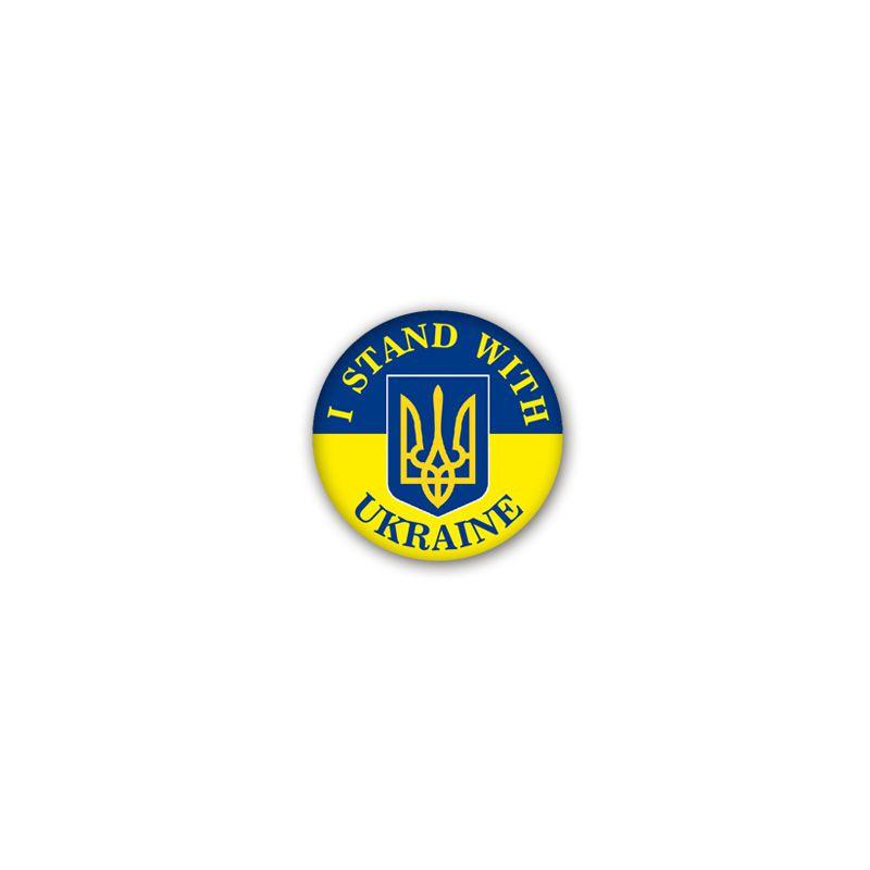 Unisex Ukraine Flag Button Badge For Accessories