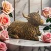 Halloween Highlands Cowhouse Garden Decorative Piece Farmhouse Dining Table Family Entrance Decorative Item Gift Doll