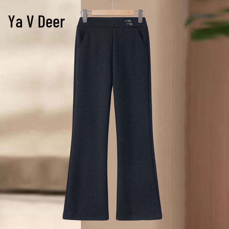 Yalu Mama Women's Autumn/Winter Micro Flared Casual Pants