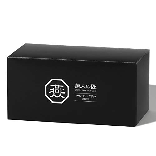 Pearl Metal Coffee Drip Pot, 235ml, 18-8 Stainless Steel, Made In Japan, Tsubame-no-Takumi, HB-8394