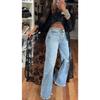 Women's Mock Neck Long Flare Sleeve Lace Kimono Irregular Long Cover Up Top