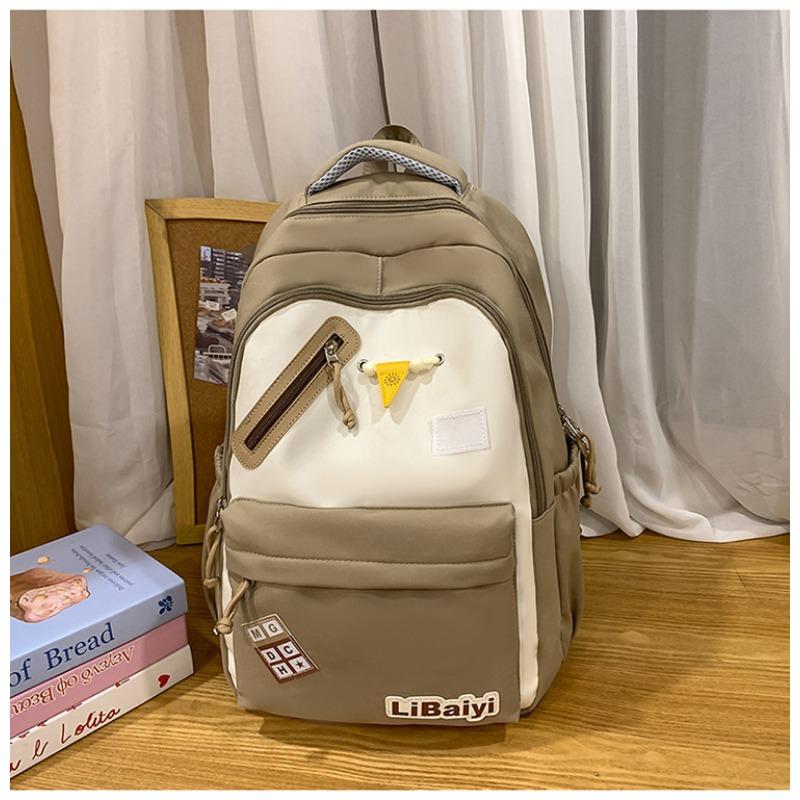 School Bag New High-value College Style Fresh and Sweet Make-up Bag Junior High School Students Lightweight Large-capacity Backpack