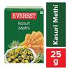 EVEREST Kasuri Methi Pulver 25 Gramm Packung von 1 Authentisches Indisches Kochkraut zum Kochen