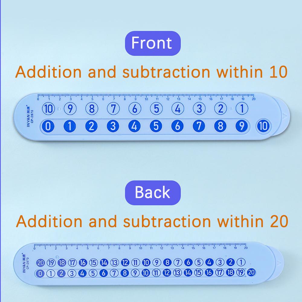 Mathematical decomposition ruler, numerical addition and subtraction, arithmetic teaching tool