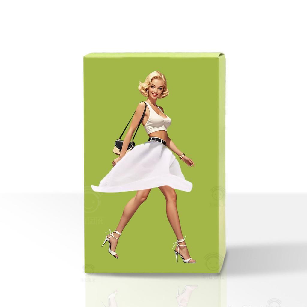 Creative Dress-Shaped Tissue Box Cover Decorative Tissue Holder for Home Car