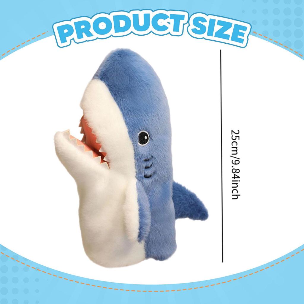 Soft Hand Puppet Storytelling Stuffed Animal Toy Interactive Role Play for Stage Performance Kindergarten And Educational Use