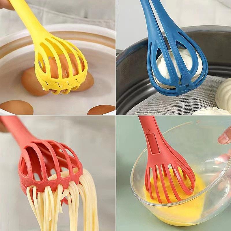 Multi Functional Silicone Food Clip Can Be Used To Clip Noodles Blanch Food Beat Egg Stir Seasoning Is An Essential Kitchen Tool