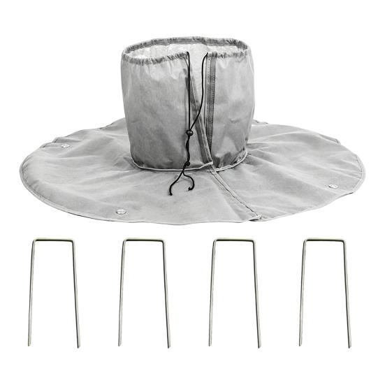 Thermal Insulation for Park Trees Palm Tree Protector, Winter Frost Cover with Drawstring And Ground Stakes, Freeze Protection Wrap
