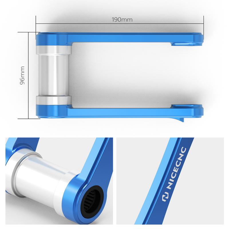 NICECNC For Husqvarna TE 300 TE 250 FE 350 FE 450 2020-2023 10-30MM Adjustable Lowering Linkage For KTM SXF 450 GasGas EC 300