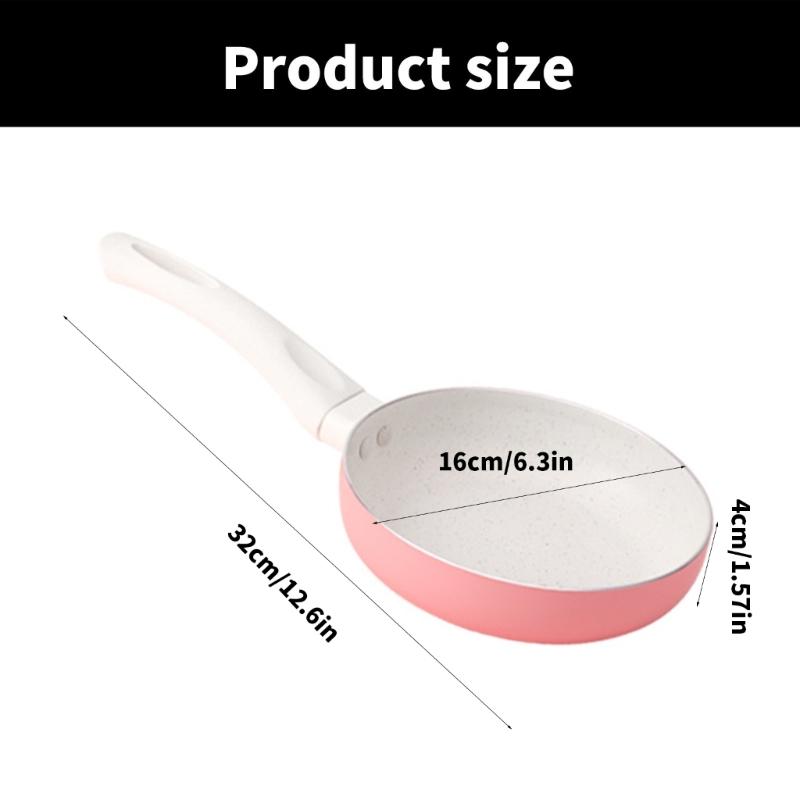 Granitové nepřilnavé pánve Uživatelsky přívětivá nepřilnavá pánev s funkcí inteligentní regulace teploty pro domácnost