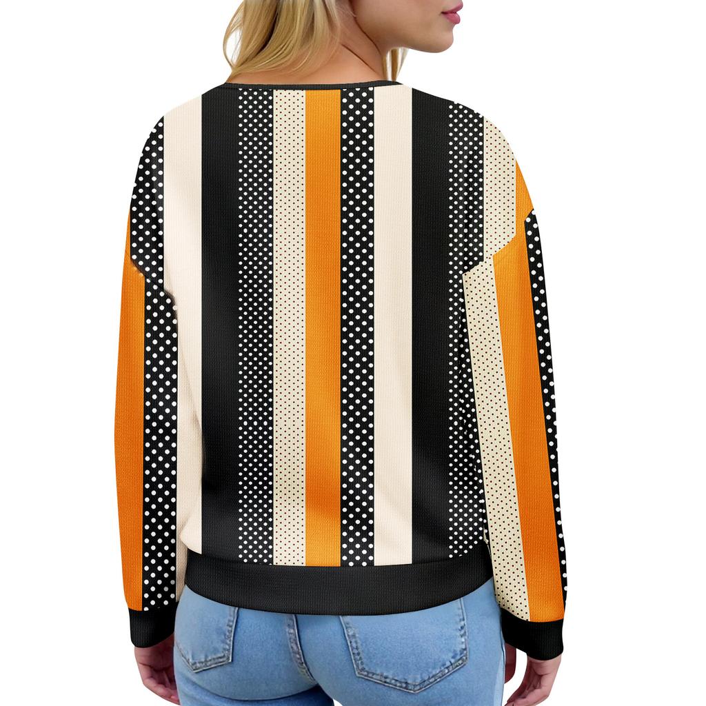 Women's Casual Shirts Long Sleeve Tops Button Up V Neck Loose Knit Fall Favorites For Women